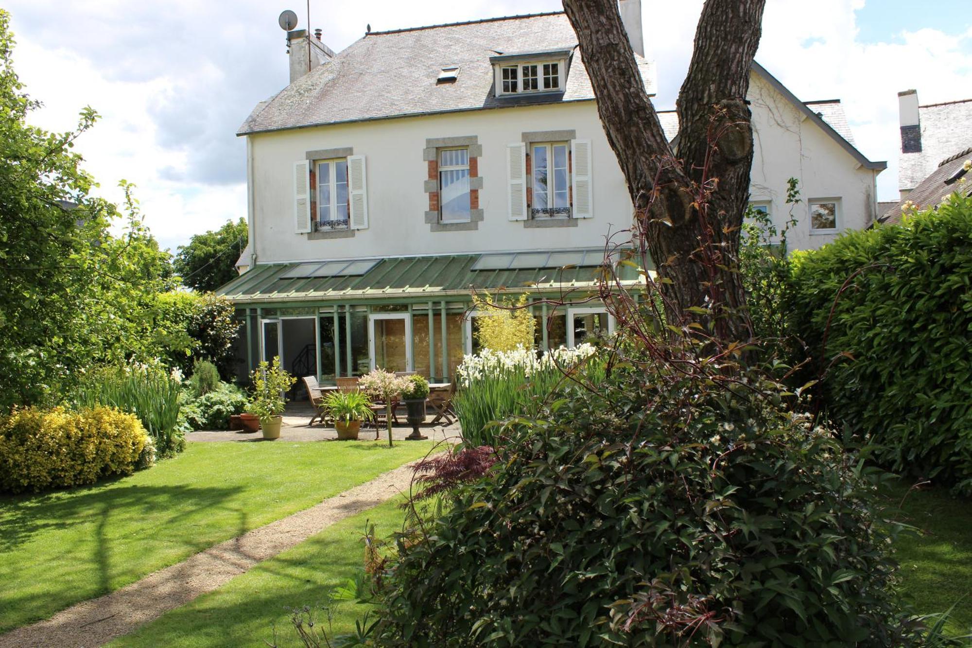 Au Fil De L'Aulne Bed & Breakfast Châteauneuf-du-Faou Eksteriør bilde